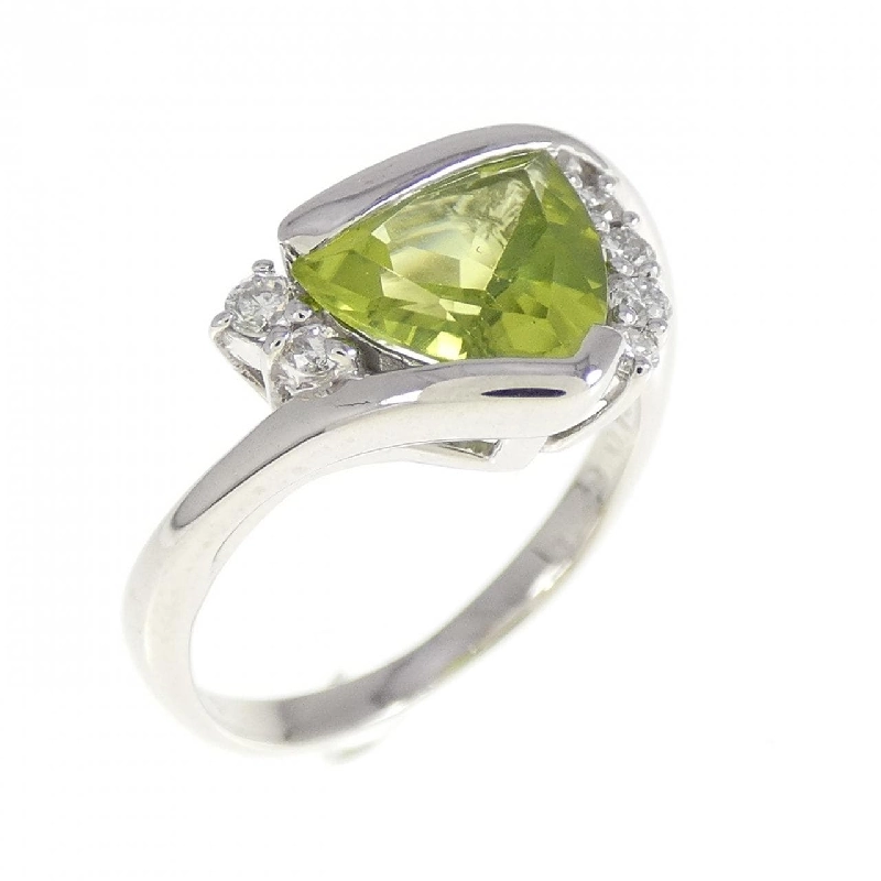 Nhẫn Peridot K18WG 1.49CT 672498