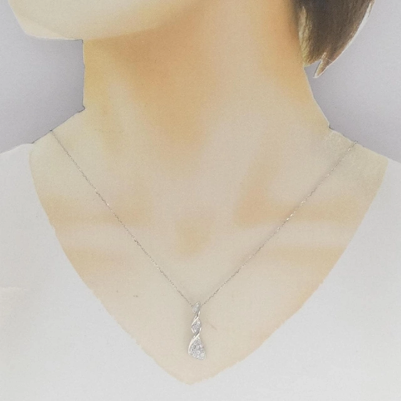 Dây chuyền kim cương Mikimoto 0.28CT - Hàng hiệu Chính hãng 845191