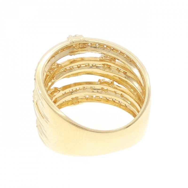 Nhẫn kim cương K18YG 1.04CT 671353