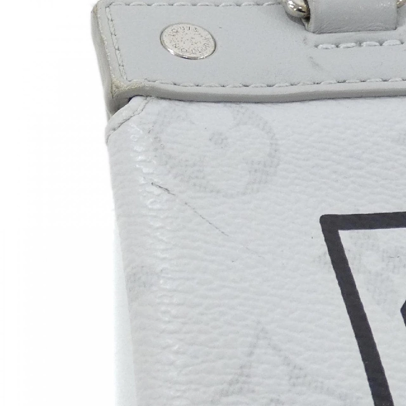 Túi xách Louis Vuitton Monogram Trắng Logo Phẳng Dọc M44627 - Hàng hiệu Chính hãng 801494