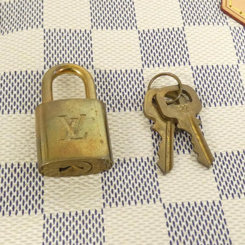 Túi xách Boston Louis Vuitton Damier Azur 30cm N41533 614580