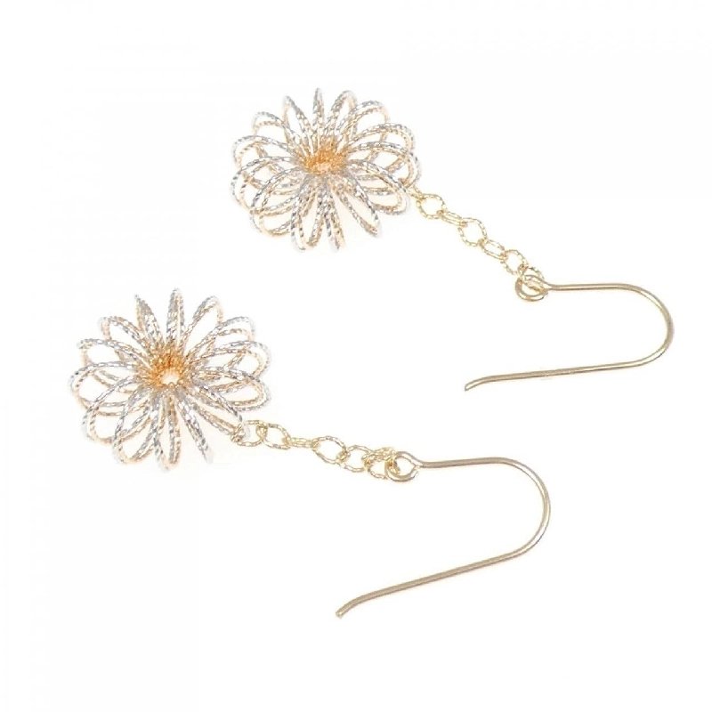 Bông tai hoa ba màu 750 - Hàng hiệu Authentic 872079