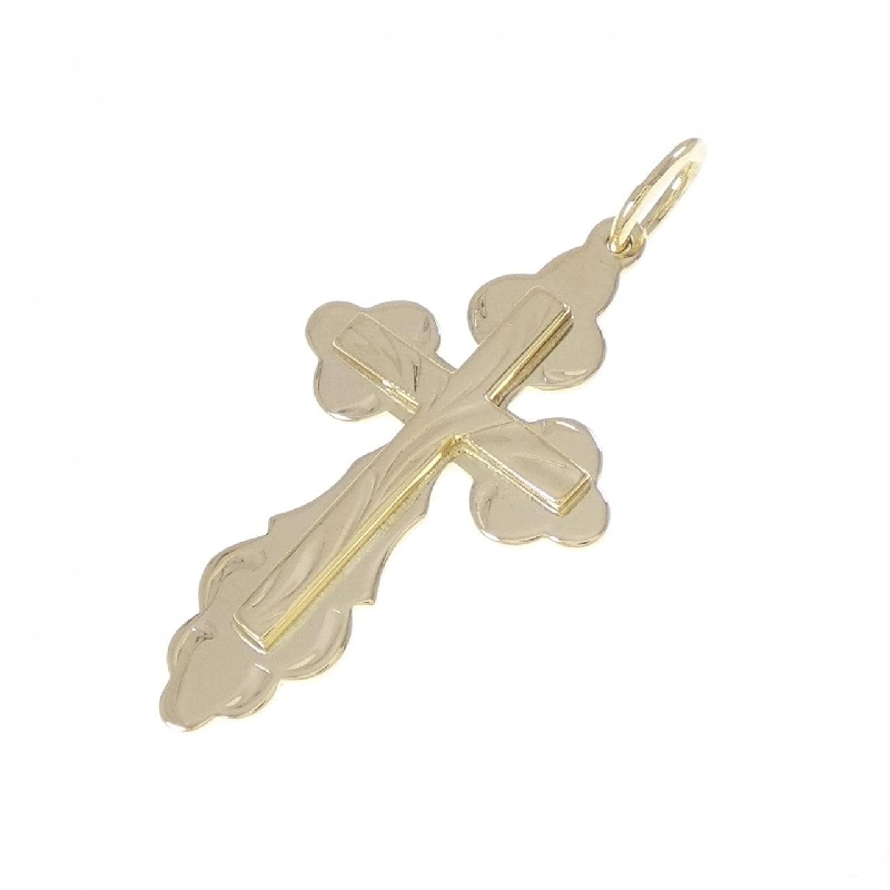 Mặt dây chuyền chéo 750YG - Hàng hiệu Authentic 864663