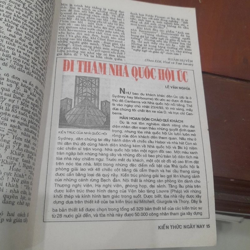 Bán nguyệt san KIẾN THỨC NGÀY NAY số 111 ngày 15-6-1993 506263