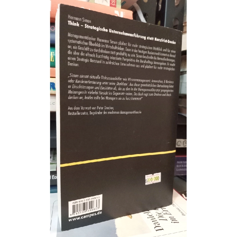 Think Strategische Unternehmensfuhrung Statt Kurzfrist-Denke - Hermann Simon 449029
