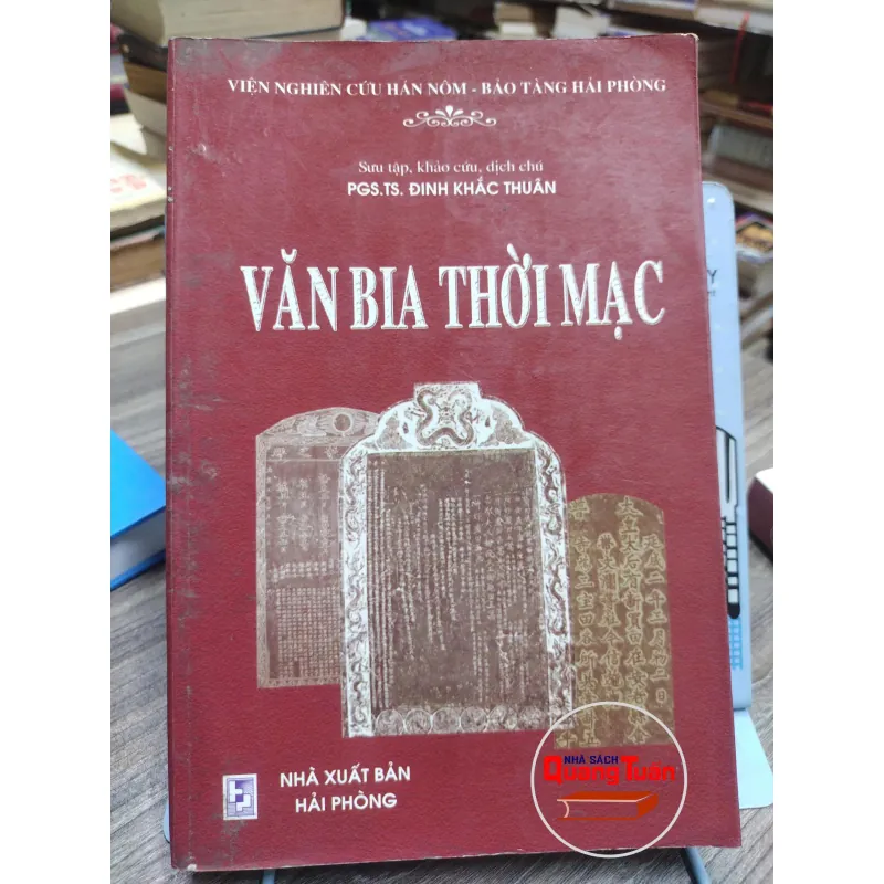 Sách: Văn Bia thời Mạc (A3) 594799