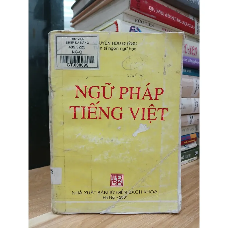 Ngữ pháp tiếng Việt — Nguyễn Hữu Quỳnh 589451