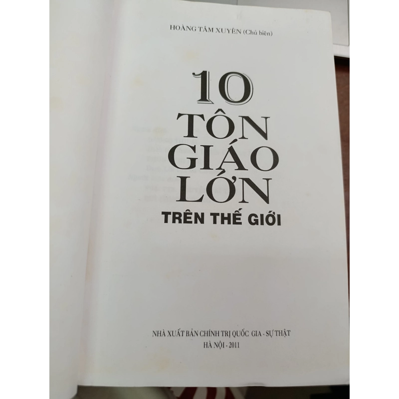 10 TÔN GIÁO LỚN TRÊN THẾ GIỚI - HOÀNG TÂM XUYÊN 543900