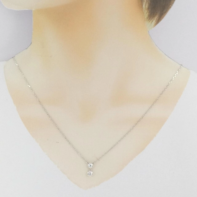Mikimoto Dây chuyền kim cương 0.22CT - Hàng hiệu Chính hãng 842850
