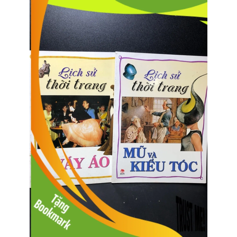 (TẶNG BOOKMARK) Combo lịch sử thời trang (váy áo + mũ và kiểu tóc) năm 2007 mới 70% bẩn bìa RBK1711 941851