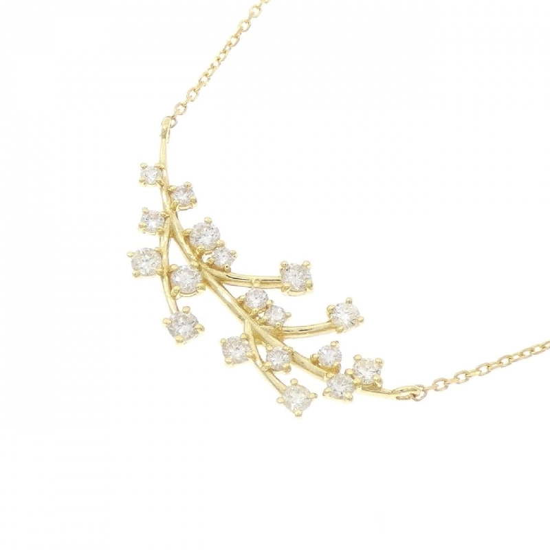 Dây chuyền kim cương K18YG 0.30CT - Hàng hiệu Chính hãng 860303