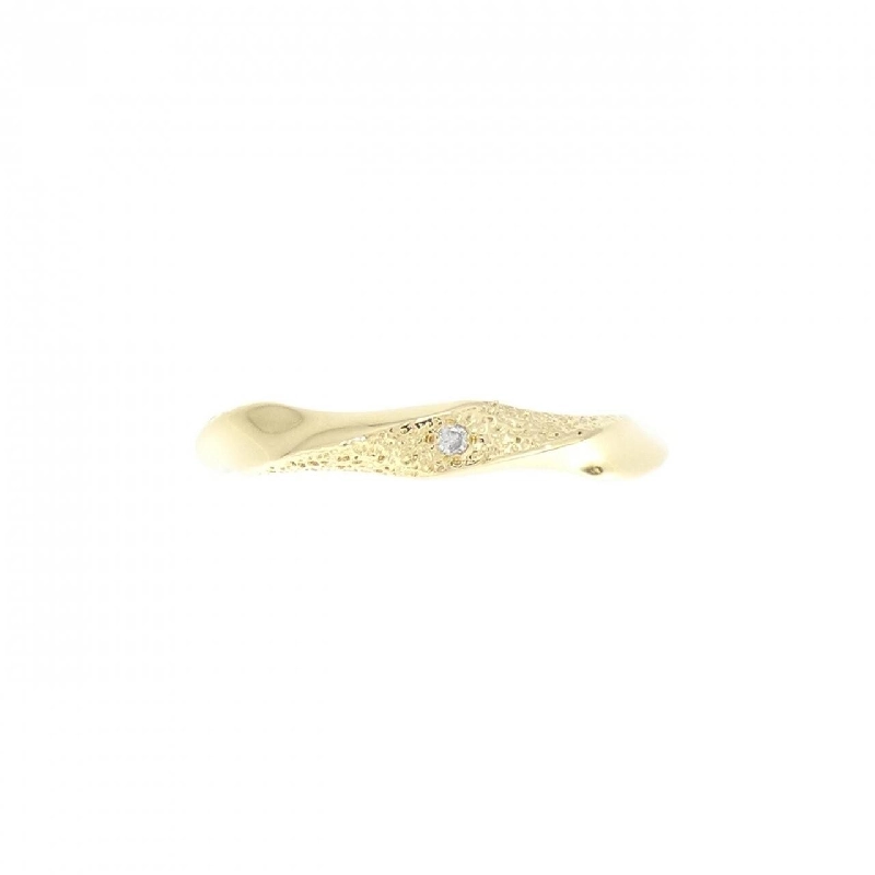 Nhẫn kim cương K18YG 0.01CT 671809