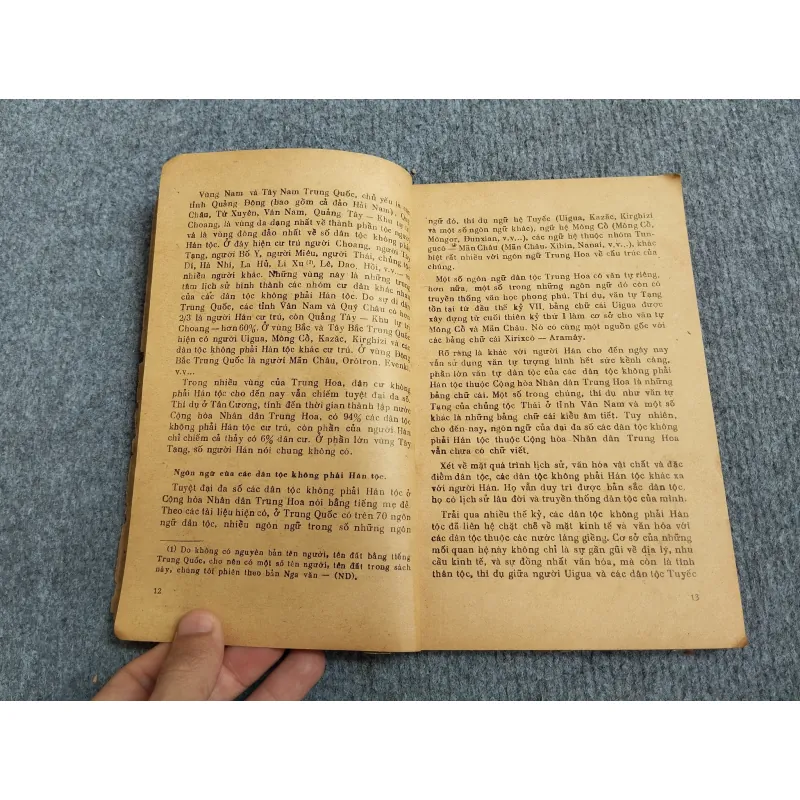 SỐ PHẬN CÁC DÂN TỘC KHÔNG PHẢI HÁN TỘC Ở NƯỚC CỘNG HOÀ NHÂN DÂN TRUNG HOA 689587