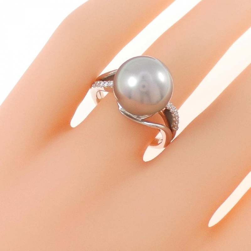 Nhẫn ngọc trai đen PT900 11.5mm 667775