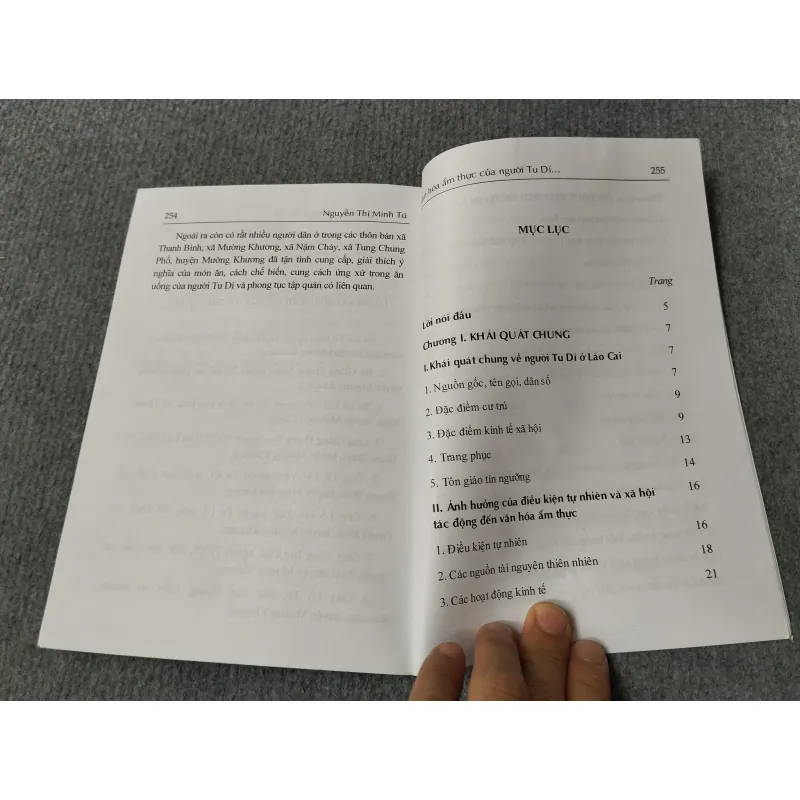 VĂN HOÁ ẨM THỰC CỦA NGƯỜI TU DÍ HUYỆN MƯỜNG KHƯƠNG, TỈNH LÀO CAI 717909