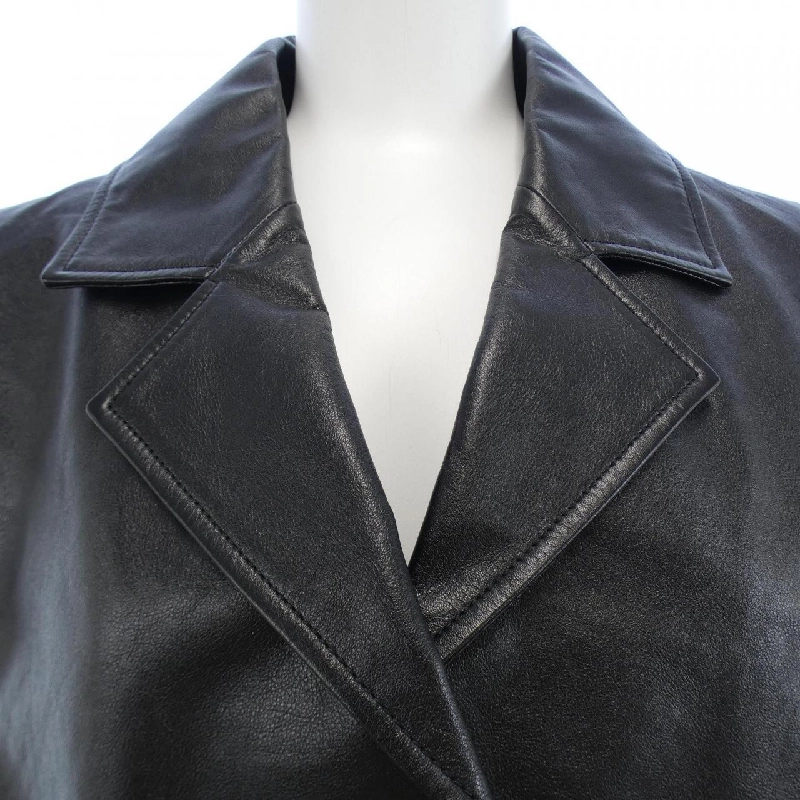 【Khuyến mãi】Áo khoác da CHANEL 641073