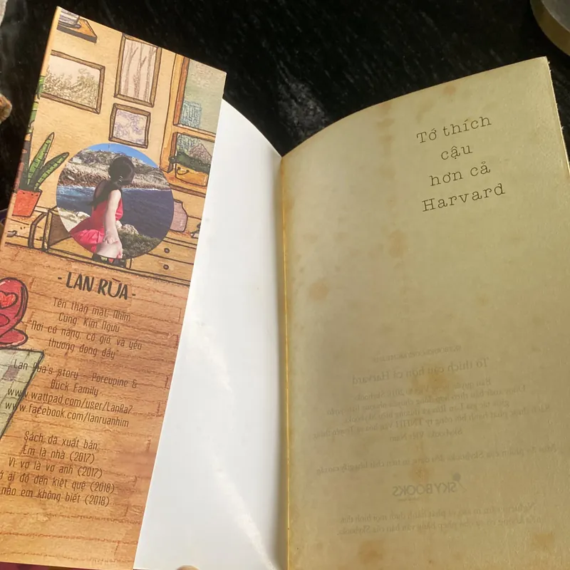 Sách Tớ thích cậu hơn cả Harvard- Lan Rùa- chất lượng tốt 716085