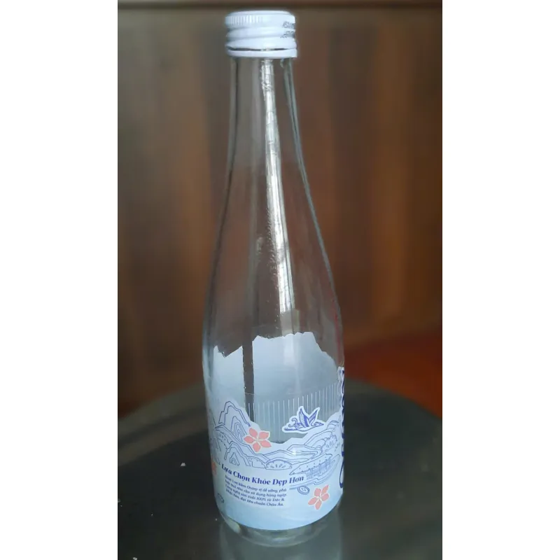 vỏ chai nước suối thủy tinh cao cấp với thiết kế sang trọng, lịch sự 1024368