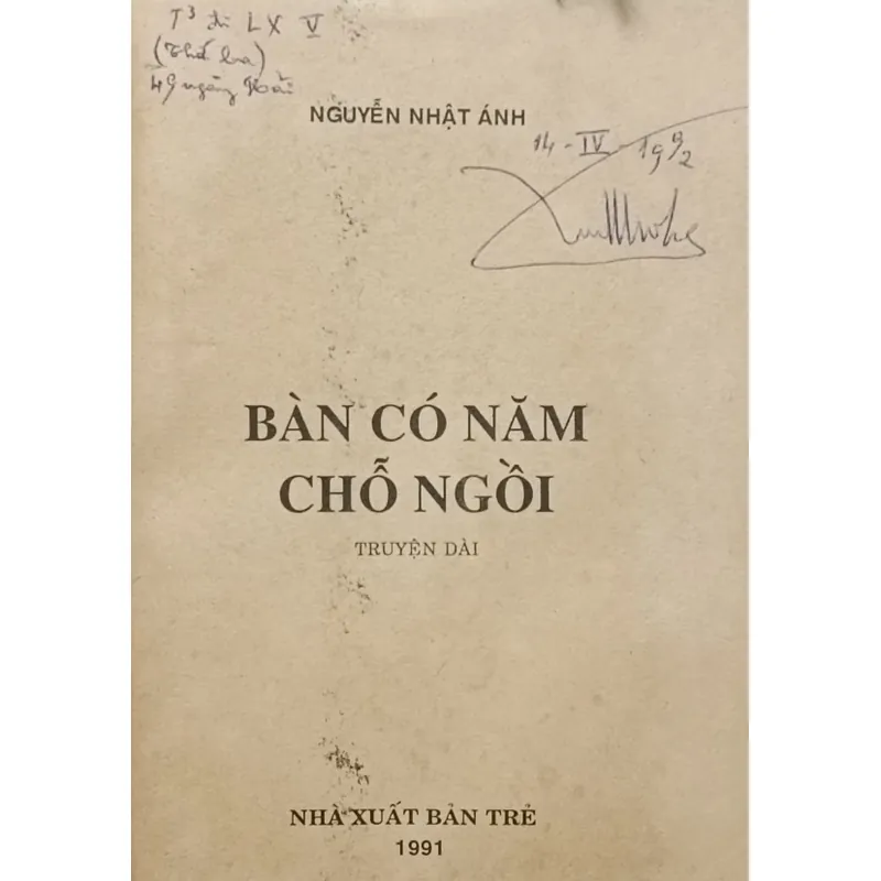 Bàn có chỗ ngồi (Nguyễn Nhật Ánh) 693357