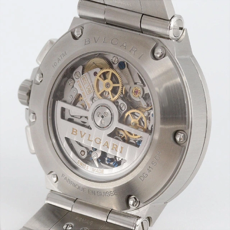 Đồng hồ Bulgari Diagono Velocissimo DG41SCH/DG41BSSDCH SS tự động - Hàng hiệu Authentic 881467