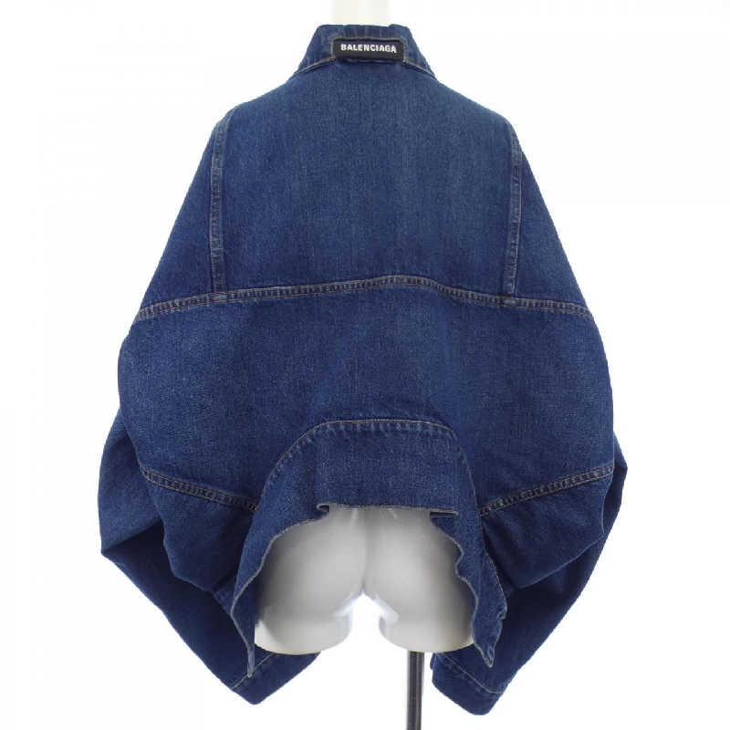 【Mã giảm giá】Balenciaga BALENCIAGA Áo khoác denim 639695