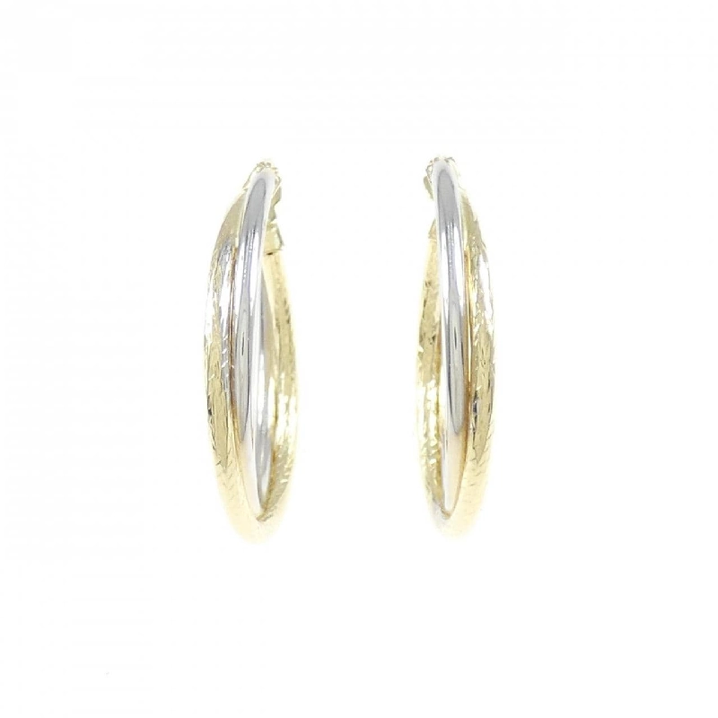 Bông tai hoop 750YG/750WG - Hàng hiệu Authentic 870878