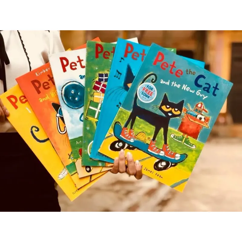 Pete the cat (Sách nhập) 6 quyển 799767