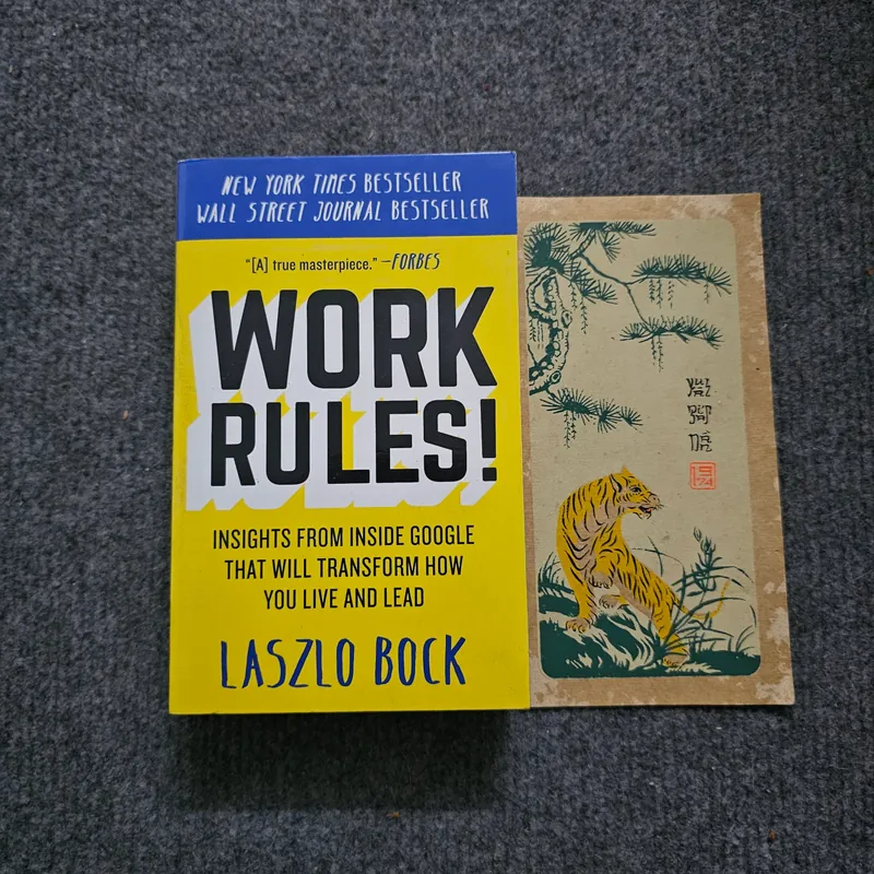 Work rules - laszlo bock 740747