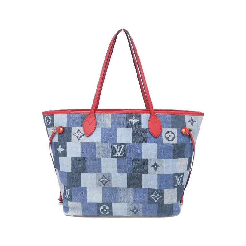 Túi xách Louis Vuitton Denim Monogram Neverfull MM M44981 - Hàng hiệu Chính hãng 764863
