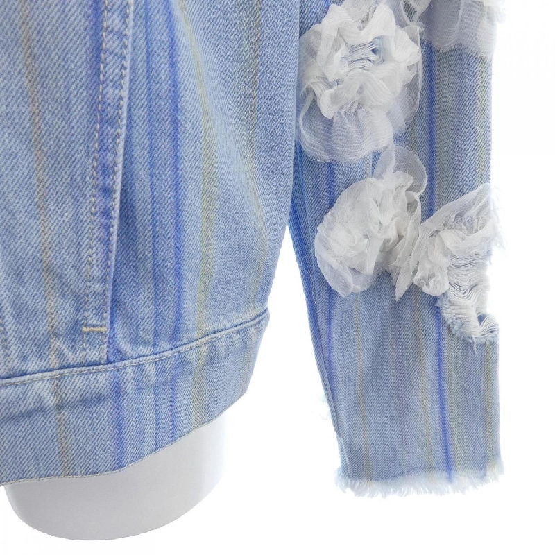 【Mã giảm giá】Áo khoác denim CHANEL 639767