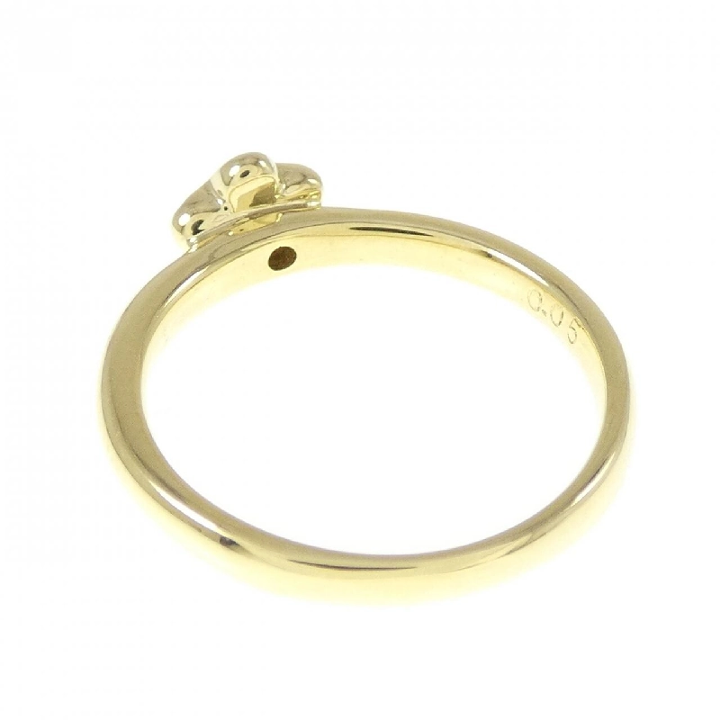 Nhẫn kim cương K18YG 0.05CT 669318