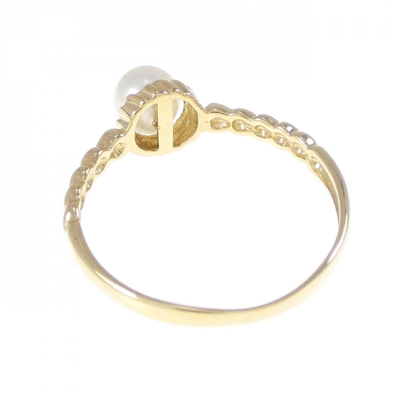 Nhẫn ngọc trai Akoya K18YG 4.6mm 668456