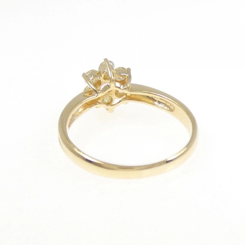 Nhẫn kim cương hoa K18YG 0.33CT - Hàng hiệu Authentic 852911