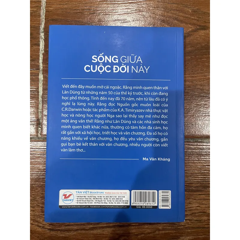 Sống giữa cuộc đời này - GS.TS.NGND Nguyễn Lân Dũng (k1) 720790