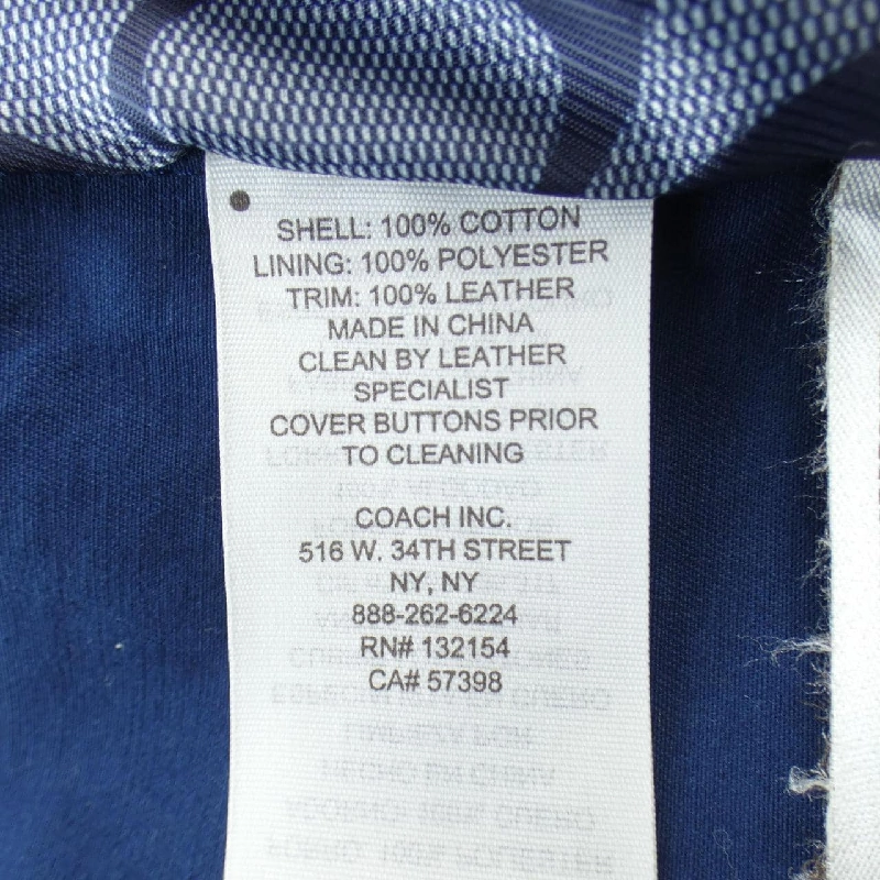 【Mã giảm giá】Áo khoác trench COACH 642325