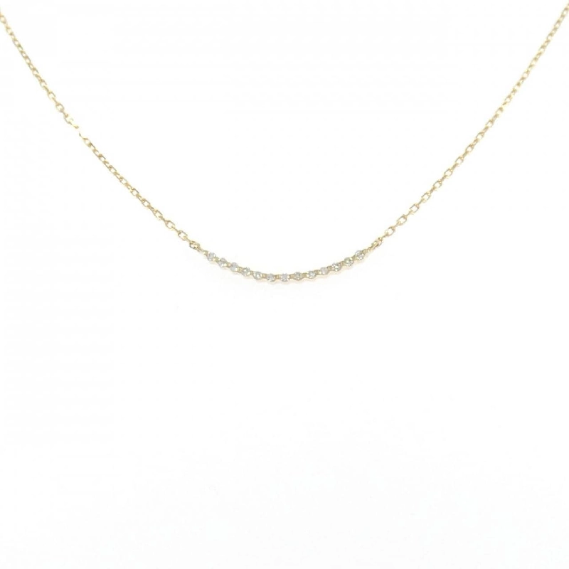 Dây chuyền kim cương K18YG 0.04CT - Hàng hiệu Chính hãng 858231