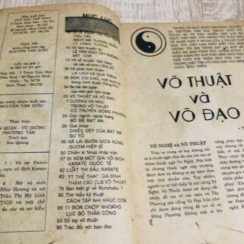 TÌM HIỂU VÕ THUẬT VỊNH XUÂN CÔNG PHU 531158