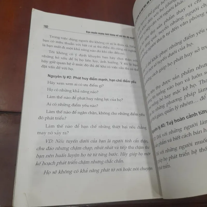 Bạn muốn mạng lưới (kinh doanh theo mạng) Bùng nổ vố tốc độ nào 1029745