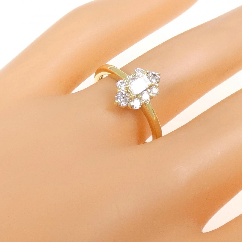 Nhẫn kim cương K18YG 0.51CT - Hàng hiệu Chính hãng 856328