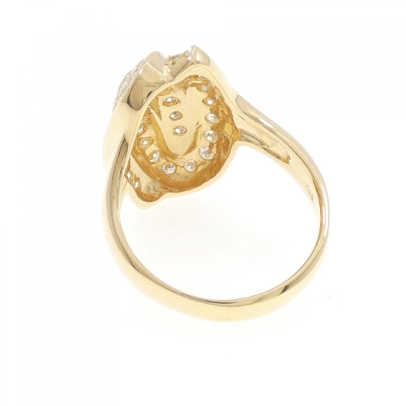 Nhẫn kim cương K18YG 0.59CT - Hàng hiệu Authentic 852502