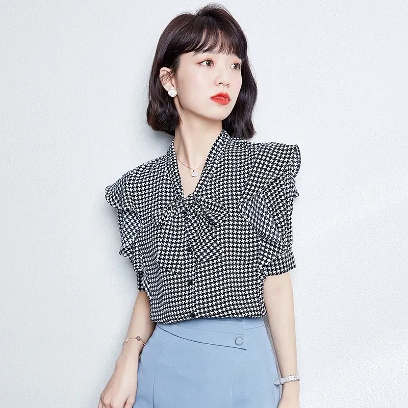 Áo somi tay lỡ vai bồng CALLIE HOUSE 968692