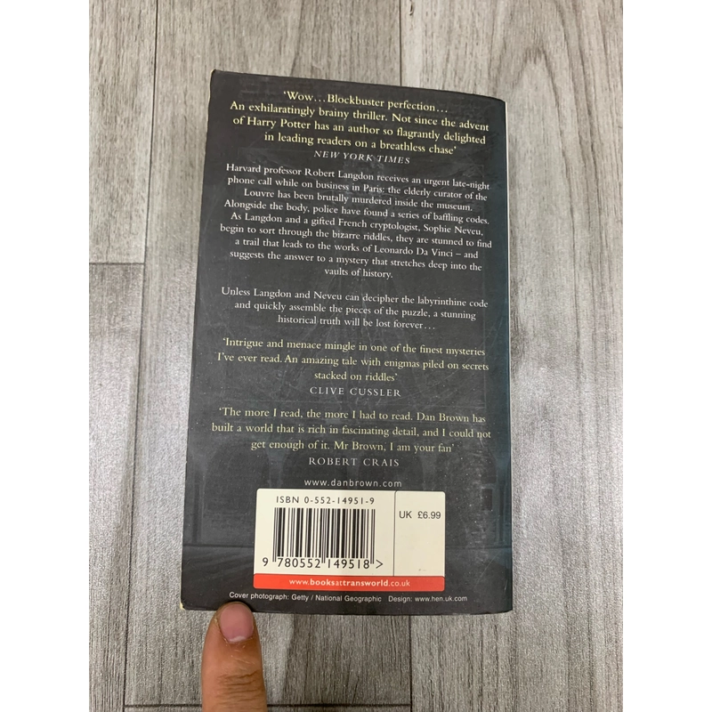 The da vinci code. 999 475979