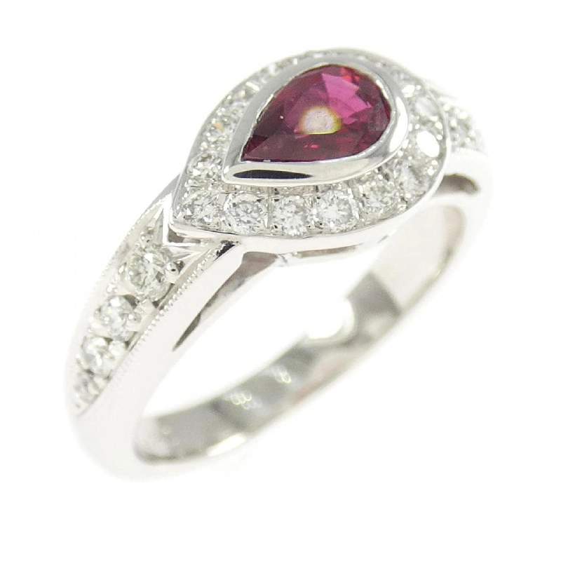 Nhẫn Ruby K18WG 669092