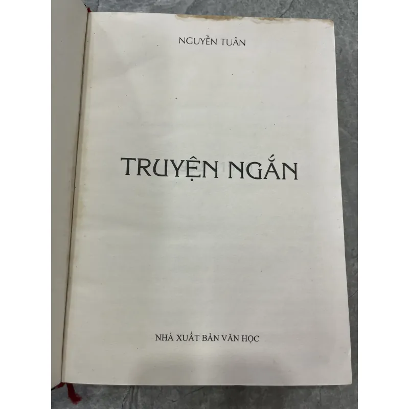NGUYỄN TUÂN TRUYỆN NGẮN 795478