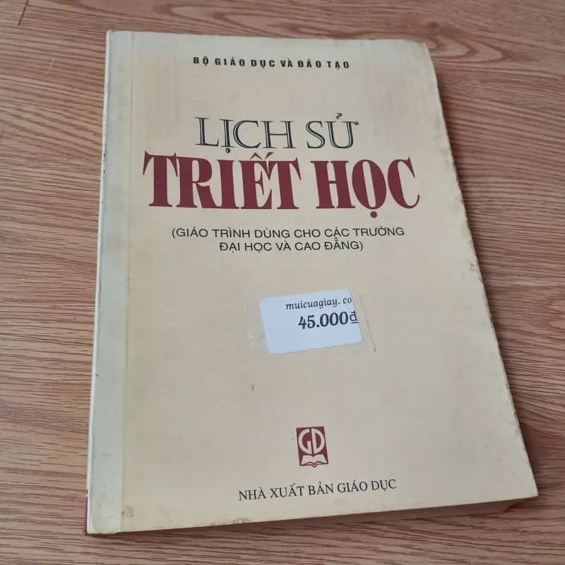 Lịch sử triết học - NXB Giáo Dục 759611