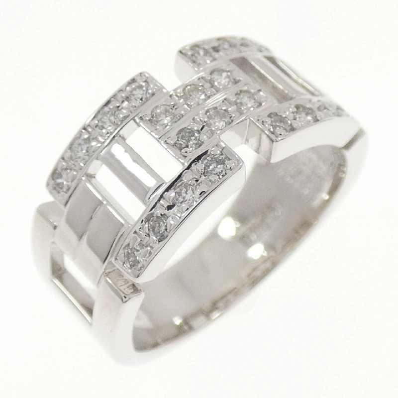 Nhẫn kim cương Pavé K18WG 0.30CT - Hàng hiệu Chính hãng 855343