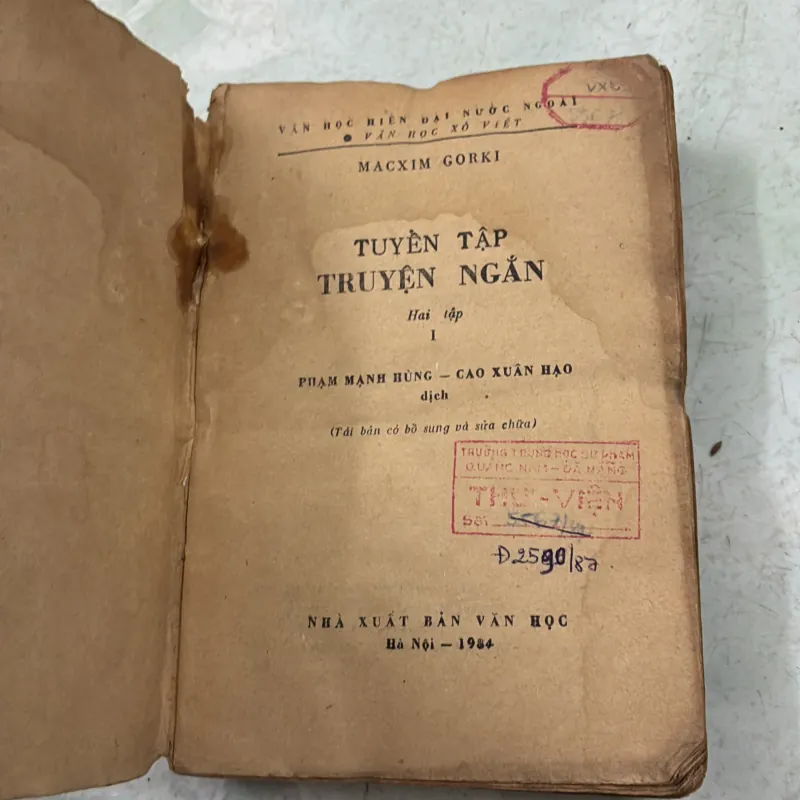Tuyển tập truyện ngắn M. Gorki (Tập 1) 1019262