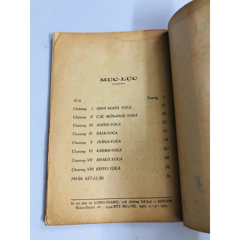 📚 TÌM HIỂU YOGA – NAWAMI (1964) – Ấn phẩm hơn nửa thế kỷ tuổi, hiếm gặp trên thị trường 528084