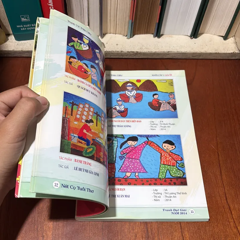 II Tranh Thiếu Nhi: Nét Cọ Tuổi Thơ _ Tập Tranh Đạt Giải Năm 2014 - 2015 719485