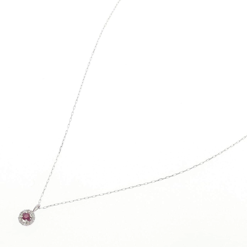 Dây chuyền ruby PT900 0.04CT - Hàng hiệu Chính hãng 859545